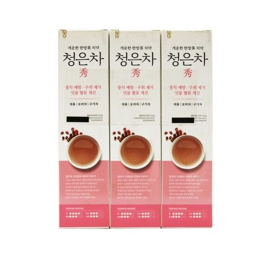 애경산업 애경 2080 청은차 수치약 120g 3입