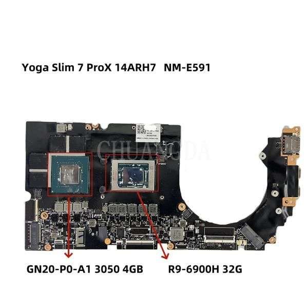 레노버 요가 슬림 7 프로X 14ARH7 노트북 마더보드용