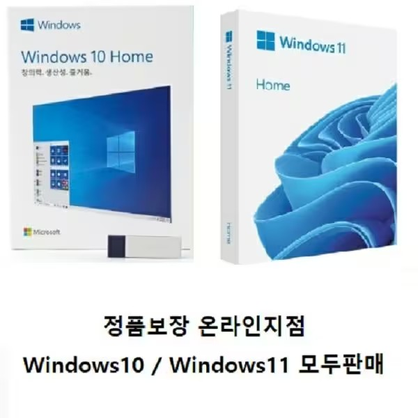 [정품전송]윈도우 10 홈/프로 제품키 한글영구버전