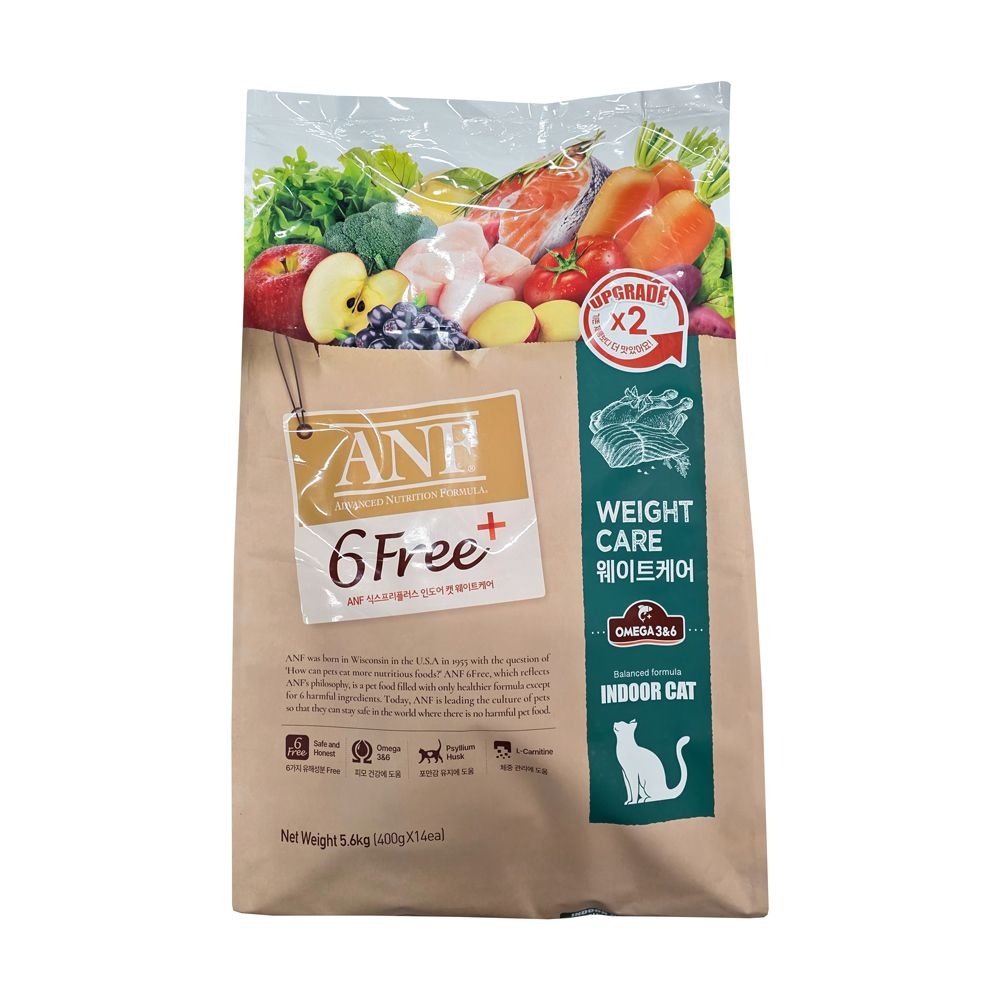 ANF 식스프리플러스 인도어 캣 웨이트케어 5.6kg