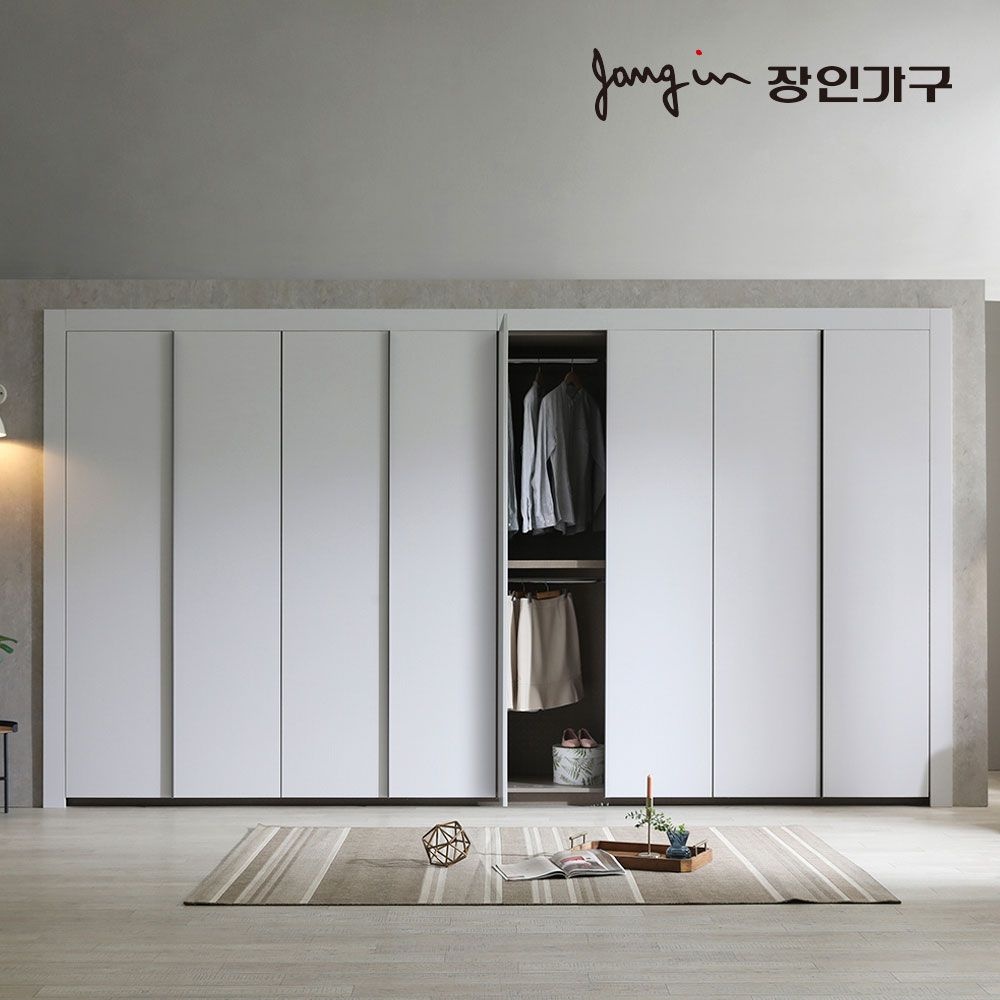 장인가구 단테 모던 붙박이장 10cm