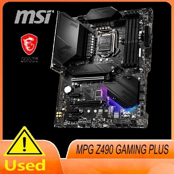 MSI MPG Z490 게이밍 플러스 LGA 1200 인텔 SATA