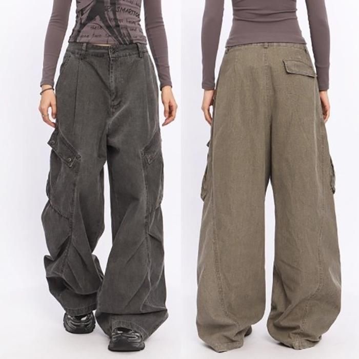 스트릿 와이드 데일리바지 브릭든 SD-250502 (43QtW)