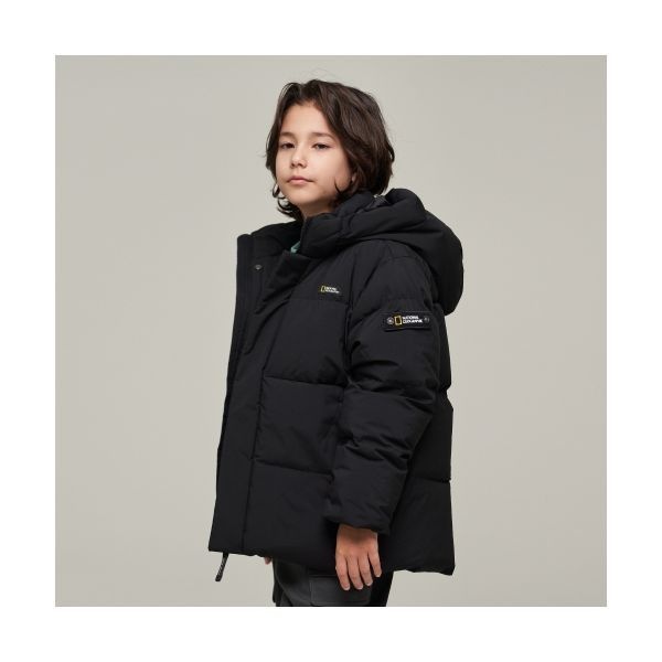 내셔널 지오그래픽 키즈 케이투 K244UDW940 안데스 덕 다운 점퍼 CARBONBLACK 348243