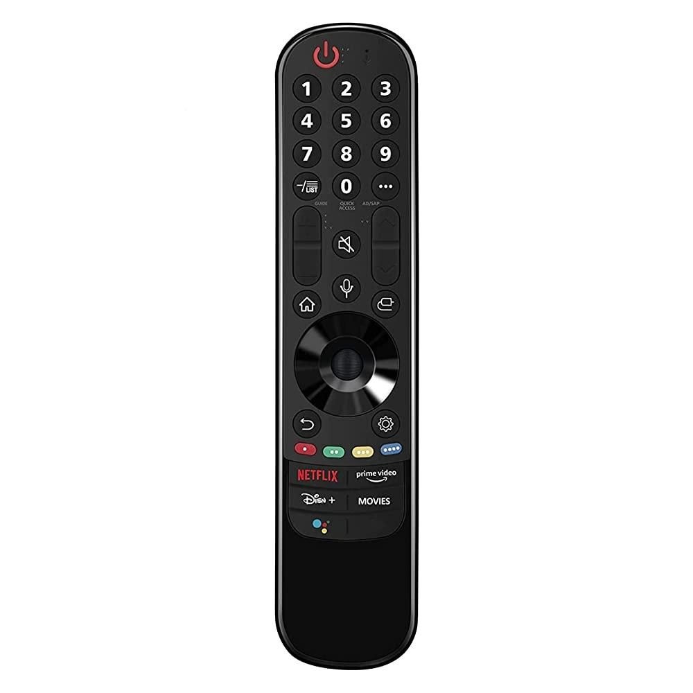 [해외] MR21GA 교체용 음성 리모컨 LG TV 55NANO90P 60UP7670PUB 65QNED90UPA 70UP7570AUD 75UP7070PUD OLED77C1 OLED83C1 MFL71752812 43UP7750PTZ.ATR과 호
