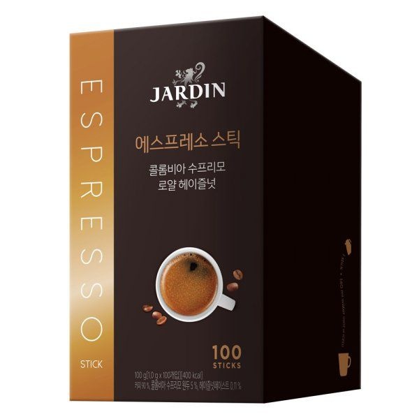 쟈뎅 콜롬비아 수프리모 로얄 헤이즐넛 100T