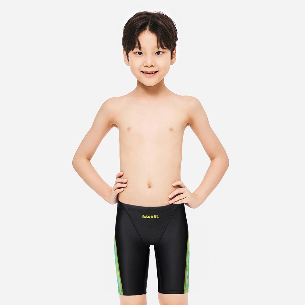 남아 엑센트 밀키웨이 4부 재머 수영복 블랙 (B5SKSMS308BLK)
