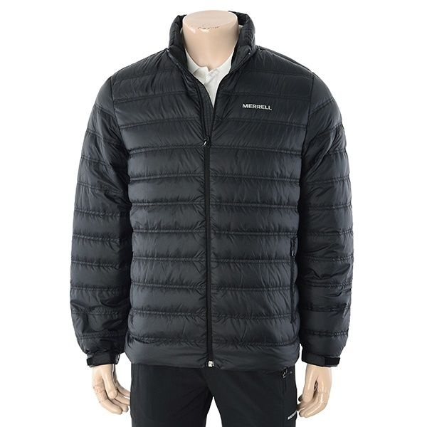 상세참조 머렐 MLM2B4DW1401BL_남성 경량 구스다운 자켓 블랙 색상