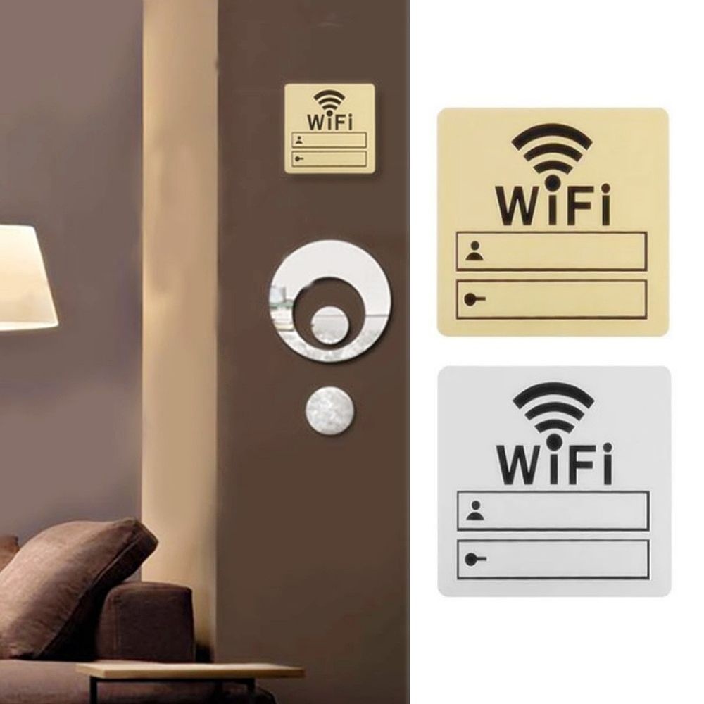 공공 와이파이 표지판 비번 아이디 알림판 와이파이 안내판