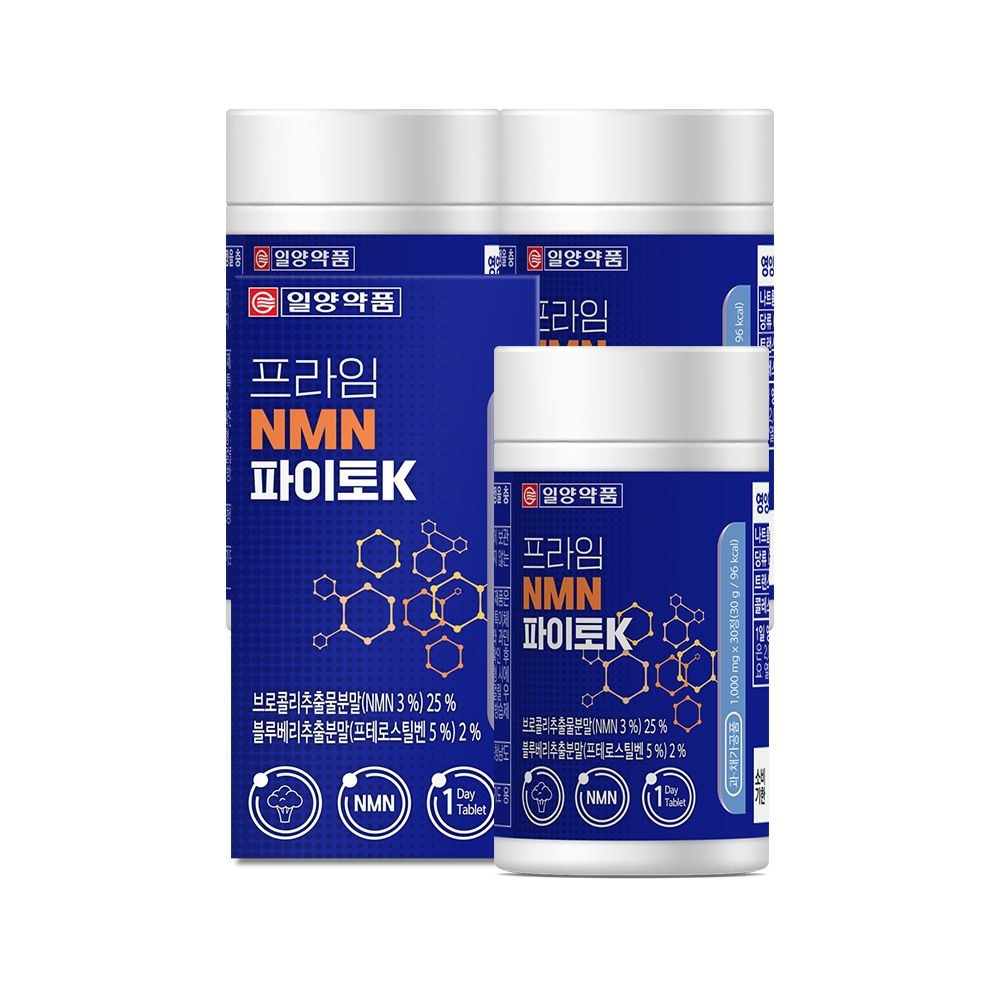 [롯데백화점] 내츄럴플러스 [일양약품] 프라임 NMN 파이토K 30정 3박스