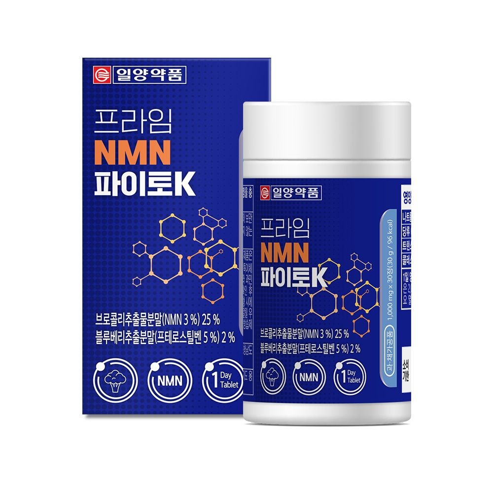 [롯데백화점] 내츄럴플러스 [일양약품]프라임 NMN 파이토K 30정 1박스