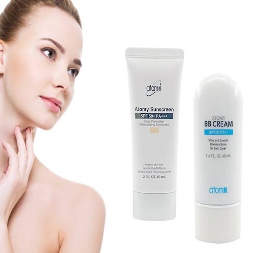 애터미 선크림 베이지 60ml 1개 + 비비크림 40ml 1개