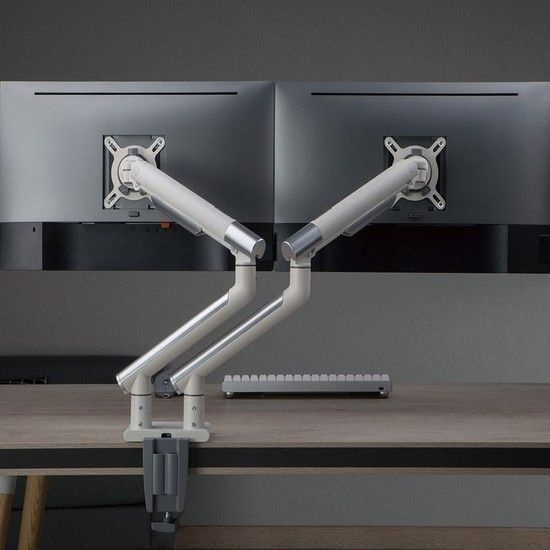 에이스럭스 AL-ARM3 DUAL 듀얼모니터암 모니터암 듀얼모니터거치대 모니터거치대 모니터마운트