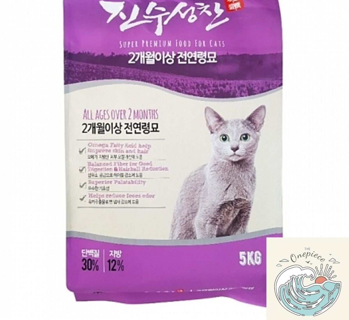 MugiwaraOEM 밀짚모자 상단 진수성찬 2개월이상 전묘용 5KG 길냥이사료 길고양이사료 고양이건식사료