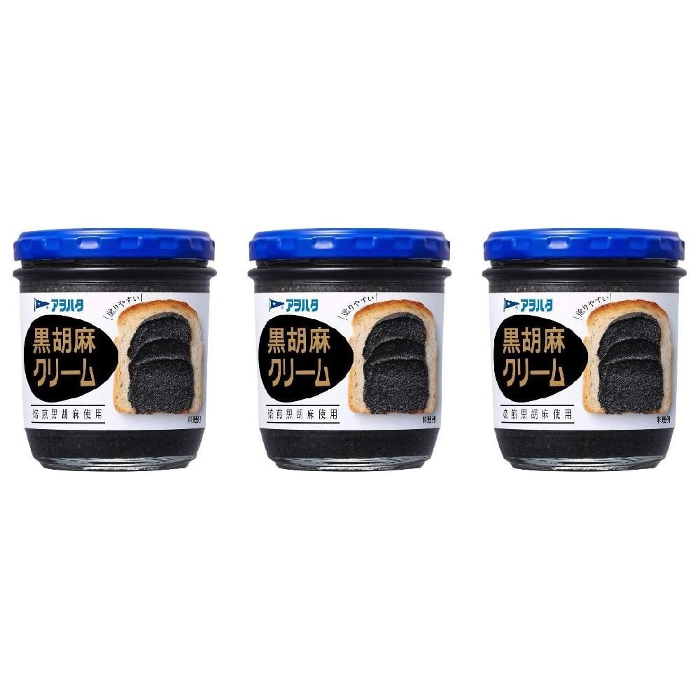 [해외] 아오하타 검은 참깨 크림 스프레드 140g 3개