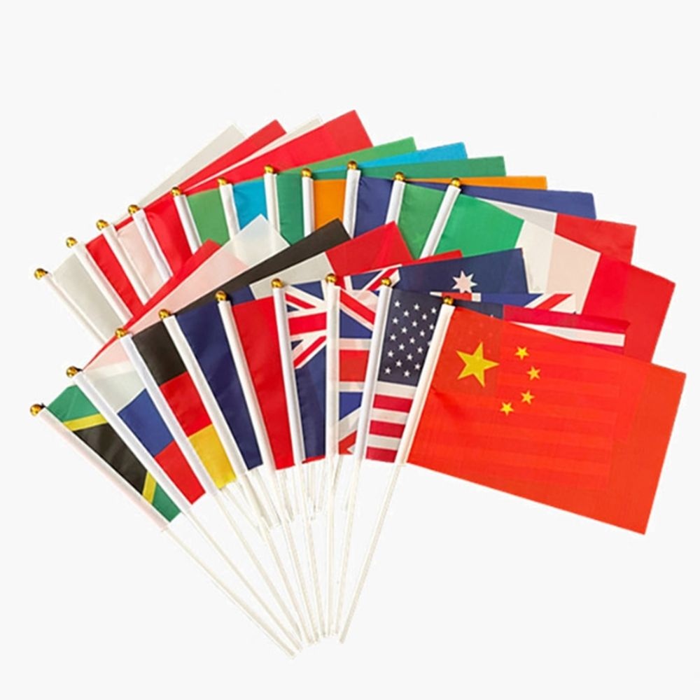 미니 세계 국기 200P 유치원 손국기 세트 다문화 축제 국제 행사 올림픽