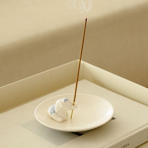 [오늘출발] 나그참파코리아 인센스홀더 인센스콘홀더 챔버 향받침대 세라믹 철푸덕 다복이