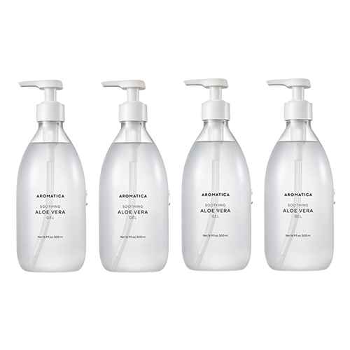 아로마티카 수딩 알로에 베라 젤 무향 300ml, 4개