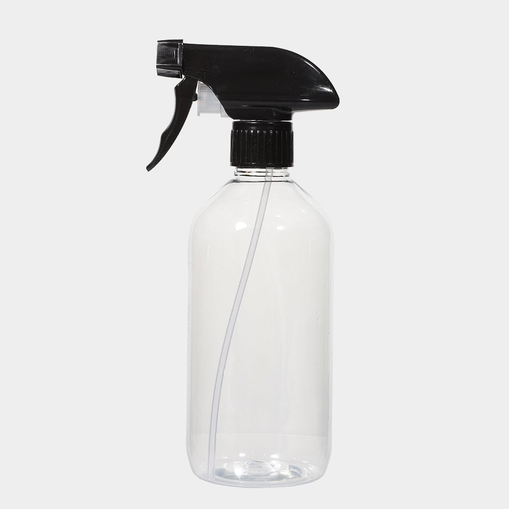 강군샵 건스프레이 블랙캡 투명 500ml 플라스틱 공병 소분병 여행 화장품용기