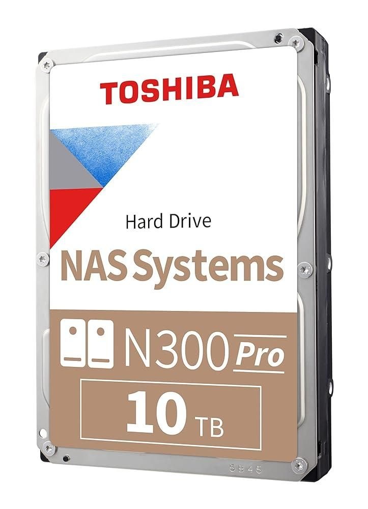 [해외] 도시바 N300 프로 NAS 7200RPM 8TB 하드 드라이브