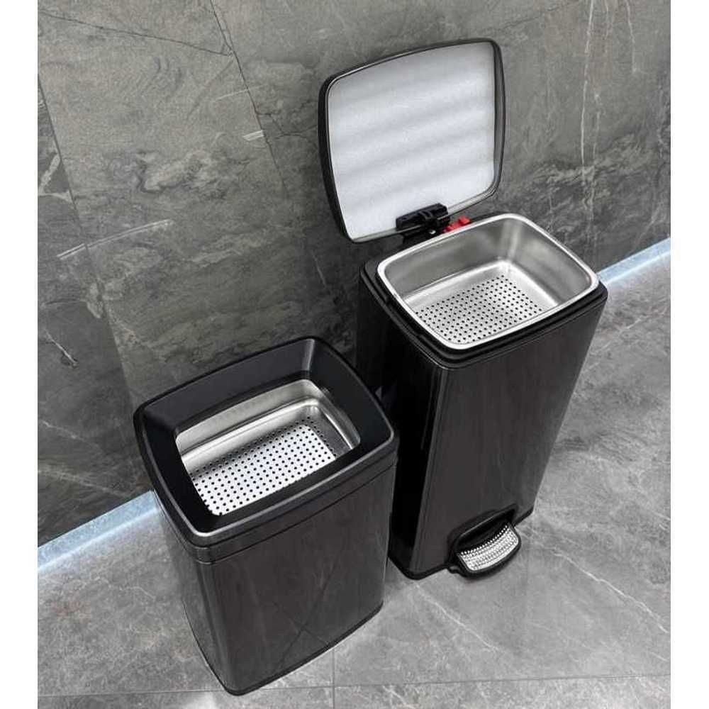 [해외] 편의점 라면국물통 거름망 탕비실 음쓰 국물 짬통 음식물