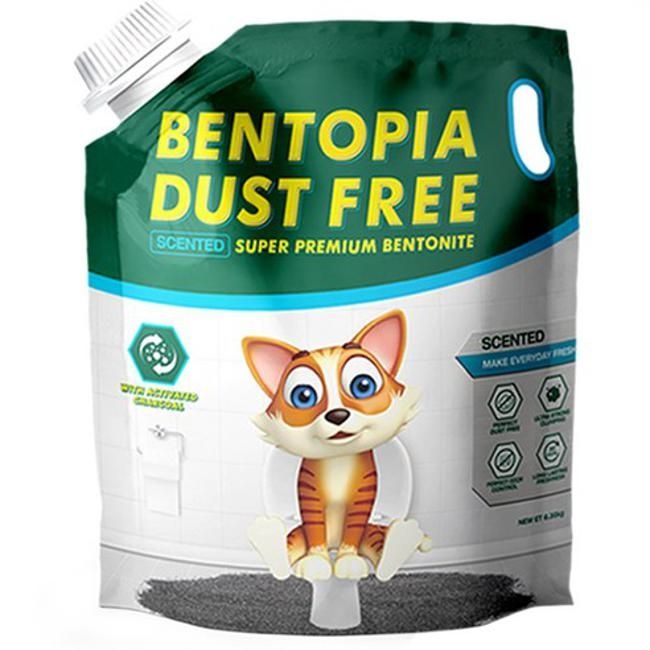 벤토피아 센티드 더스트프리 고양이 모래 6.35kg 3개 베이비파우더향