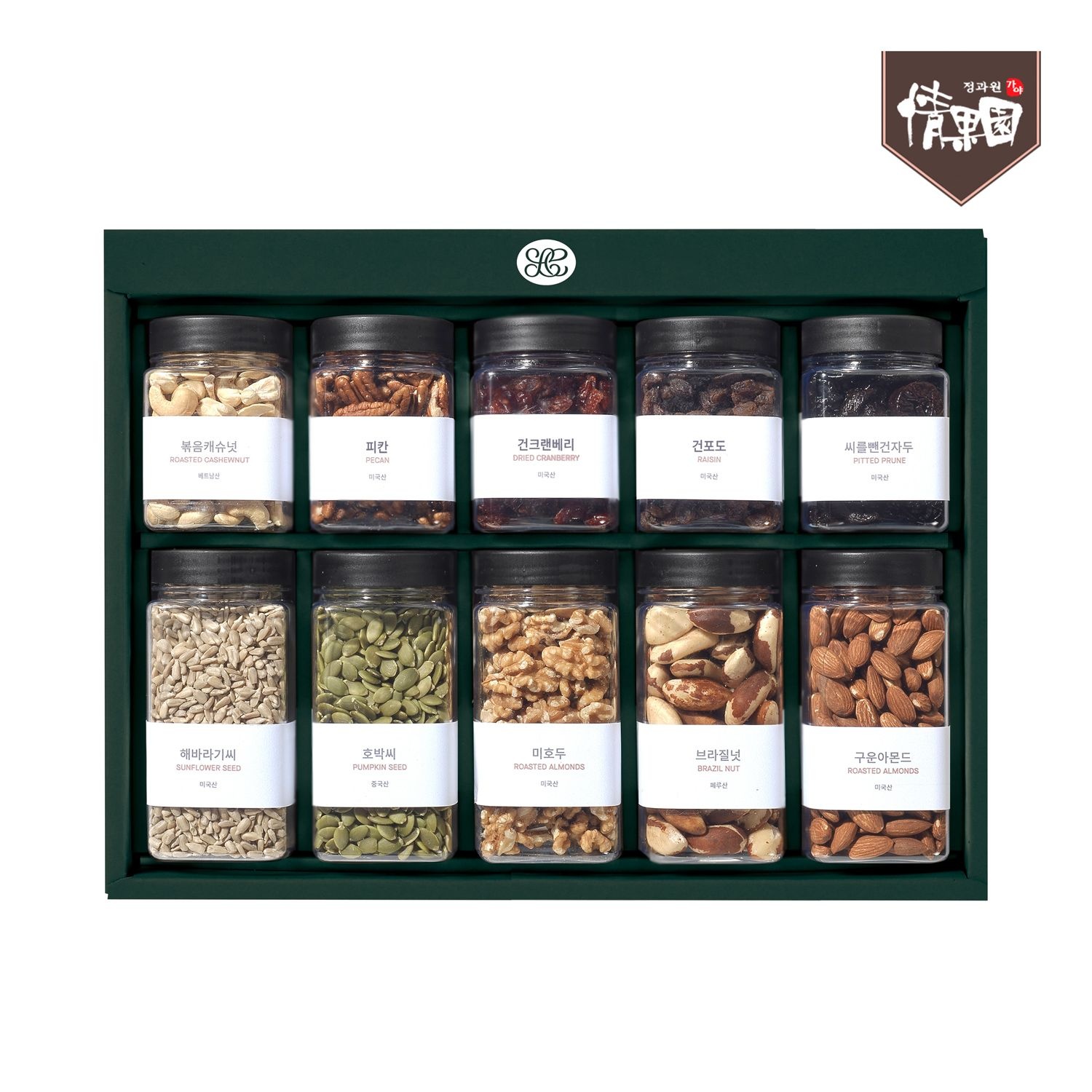 [롯데백화점] 정과원 롯데 프리미엄 견과 세트 (진) (2.280g, 1SET) LE1218436235