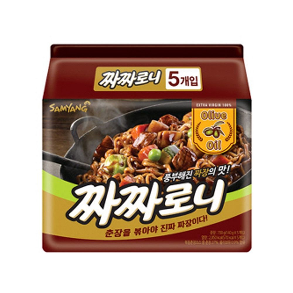 삼양식품 삼양 (현대Hmall) 삼양 짜짜로니 145g 멀티5입 x8개