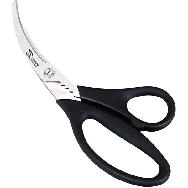 Wahei [해외] Wahei Freiz 사쿤 스테인리스 곡선형 주방가위 식기 세척기 가능 RE-7682 152346