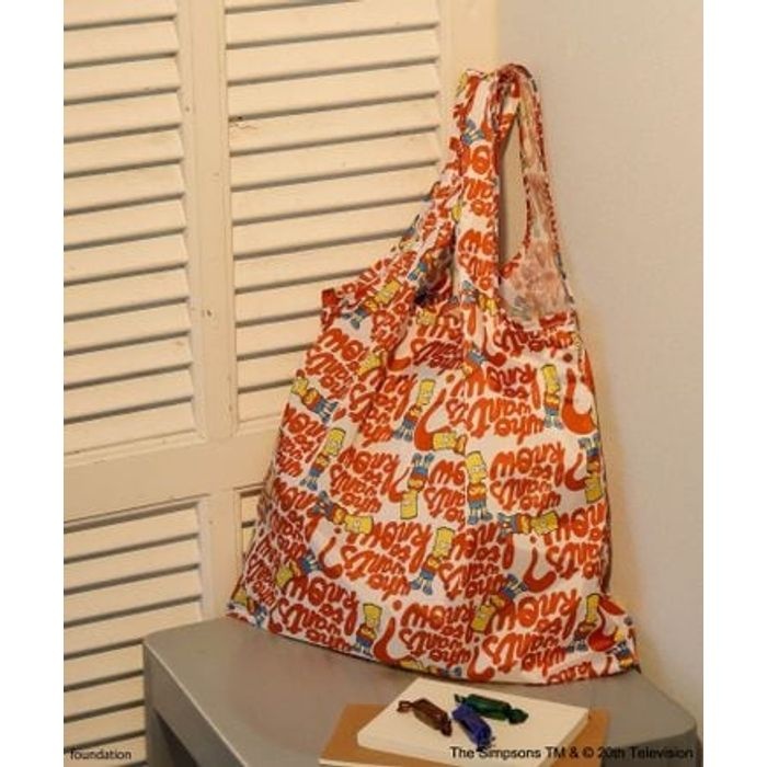 [해외] The Simpsons x BAYFLOW 심슨 패밀리 프린트 에코백