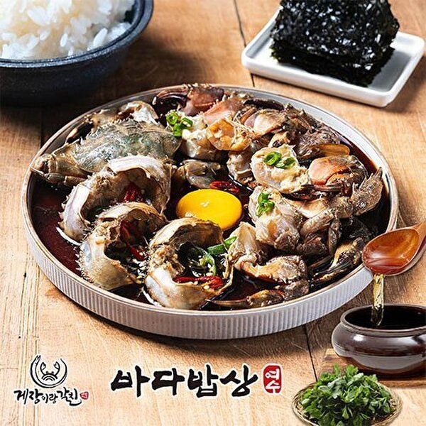 [밀팡]여수 방풍 간장돌게장 500g 3팩 + 양념돌게장 320g 2팩