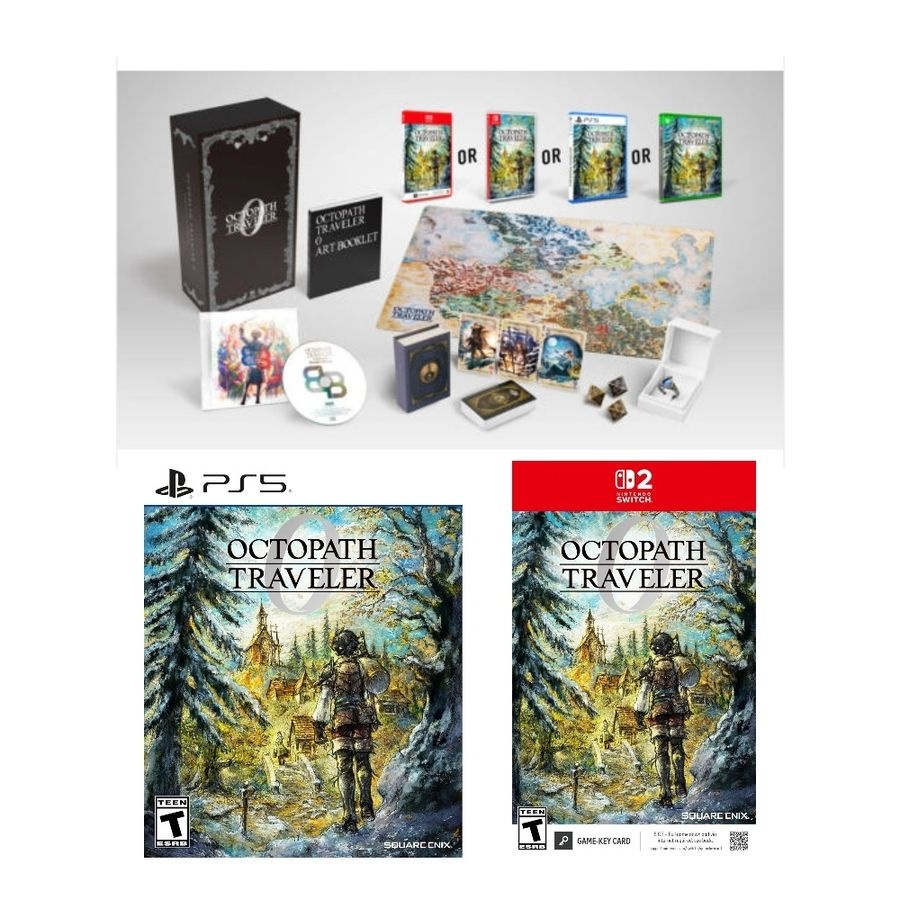 옥토패스 [해외] 옥토패스 트레블러 0 컬렉터스 에디션 플레이스테이션 닌텐도