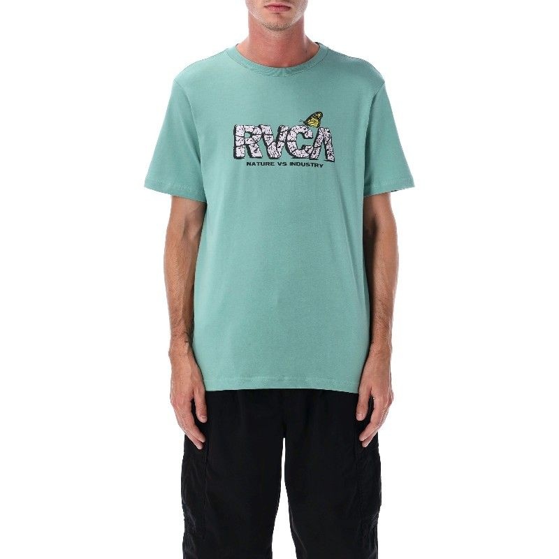 루카 그린 그래픽 크루넥 티셔츠 EVYZT00273 BTG