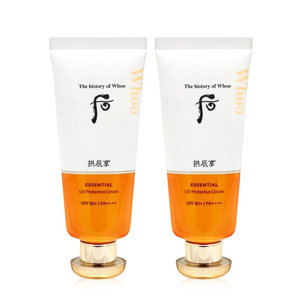 [패션플러스][더후(MARIO outlet)][더후] 더후 공진향 진해윤 선크림 60ml 2개/에센셜 보습 선크림 (P003082377)