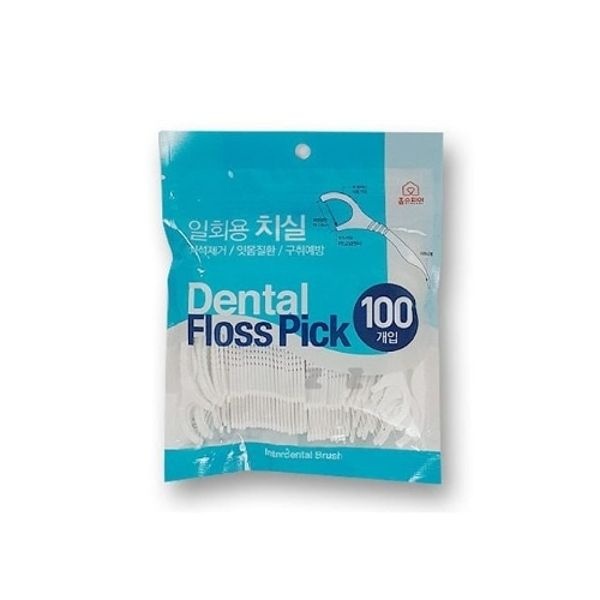 IS 홈피아 일회용 치실 100개입