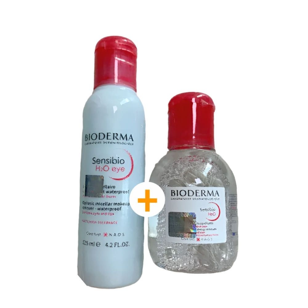 바이오더마 센시비오 H2O 립앤아이 리무버 125ml+클렌징워터 100ml