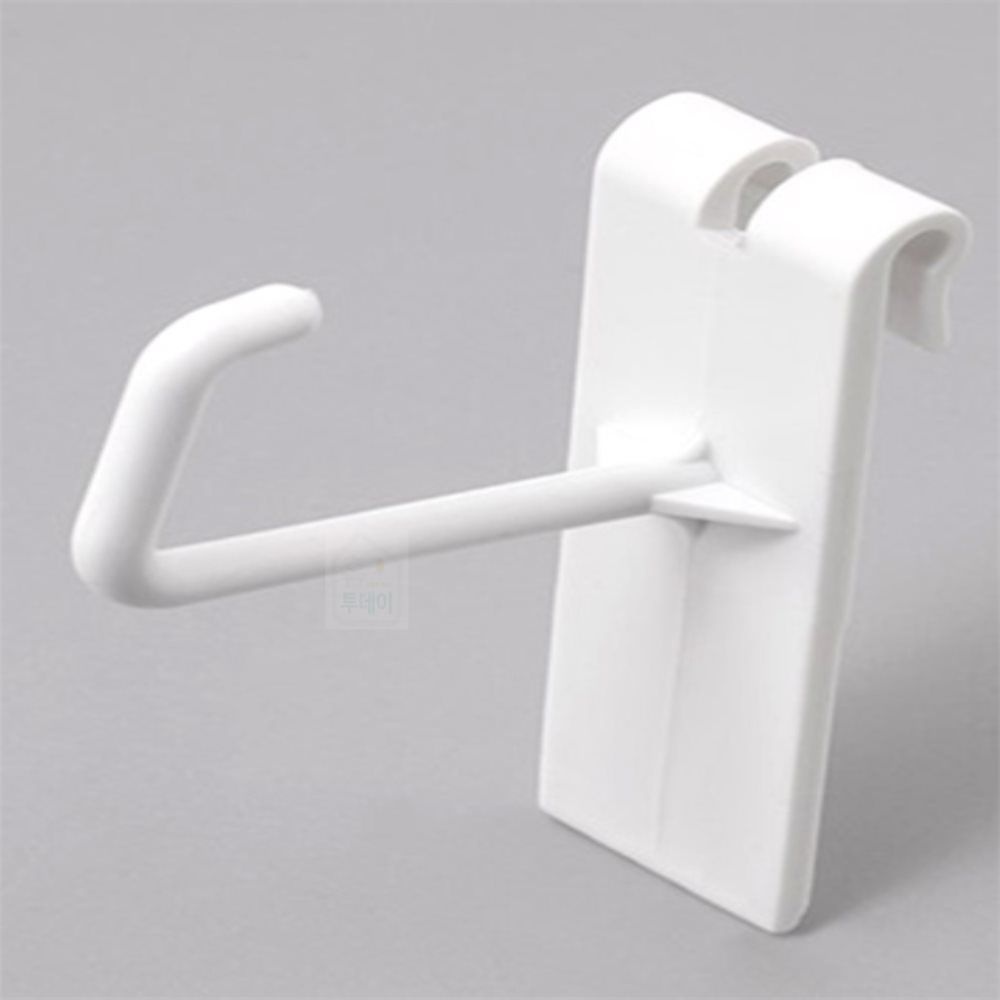 제이에이치컴퍼니협력사 홈투데이 철망용 후크 고리 화이트 8개 철망걸이 일자후크 메쉬망후크