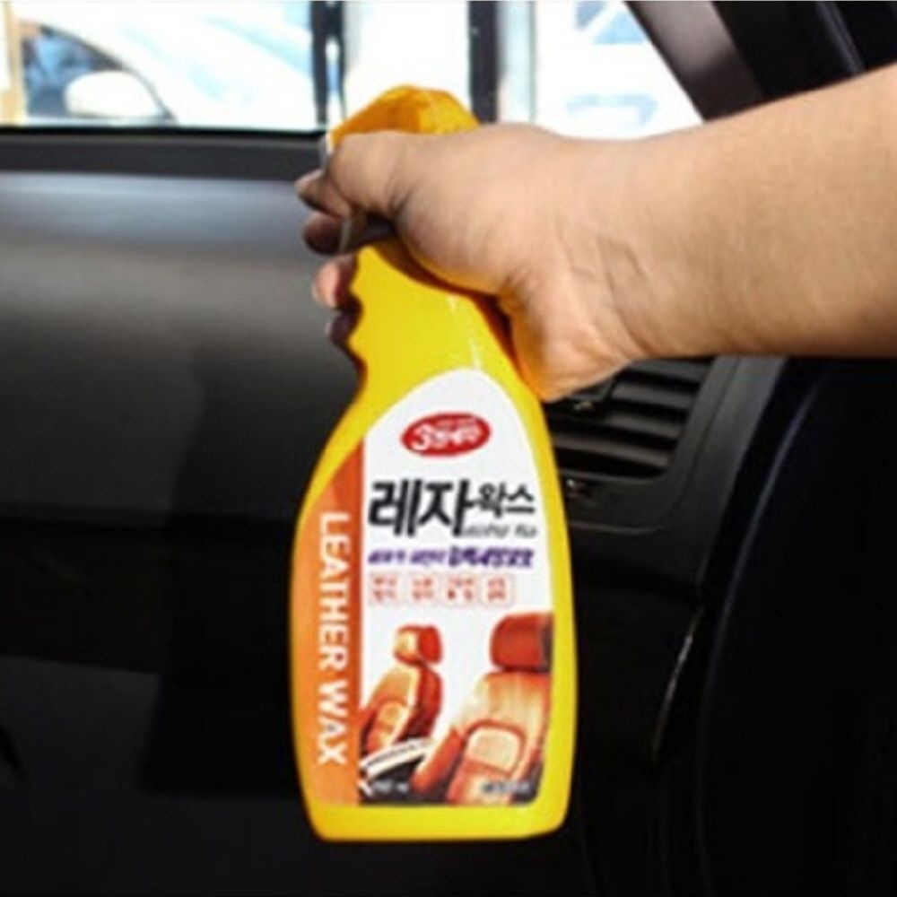카렉스 샘스 3분세차 레자왁스 가죽클리너 실내세차 가죽광택 650ML 가죽시트코팅 가죽시트클리너 가죽보호