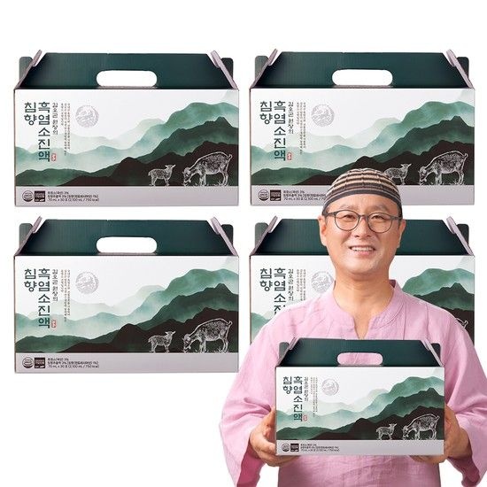 김오곤원장의 흑염소 진액 침향 4박스(70mlX120포)