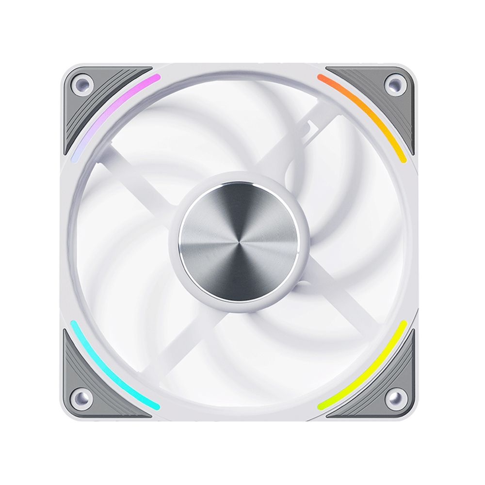 :세고탭 Segotep EX120 ARGB PWM FULL LCP 시스템 케이스 쿨러 (화이트)