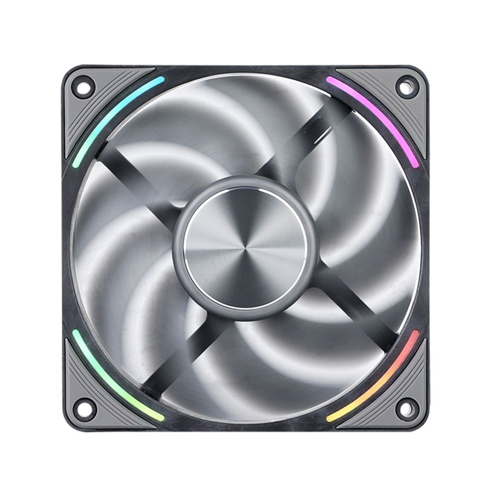 :세고탭 Segotep EX120 ARGB PWM FULL LCP 시스템 케이스 쿨러 (블랙)