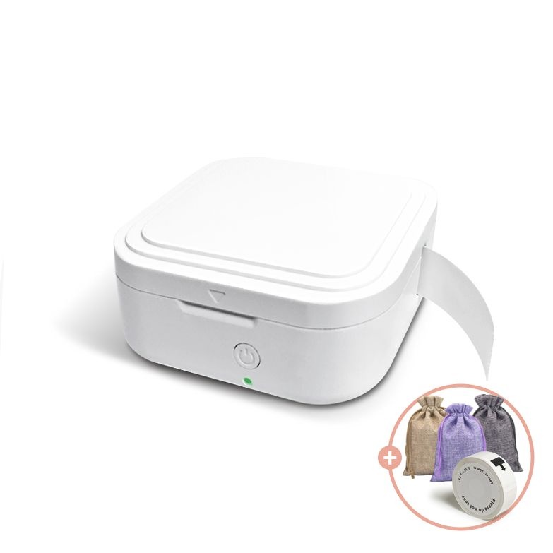 카스 (카스)CNL-D32 무선 라벨 프린터+라벨지1롤 기본제공+파우치/휴대용 미니 C타입 충전방식