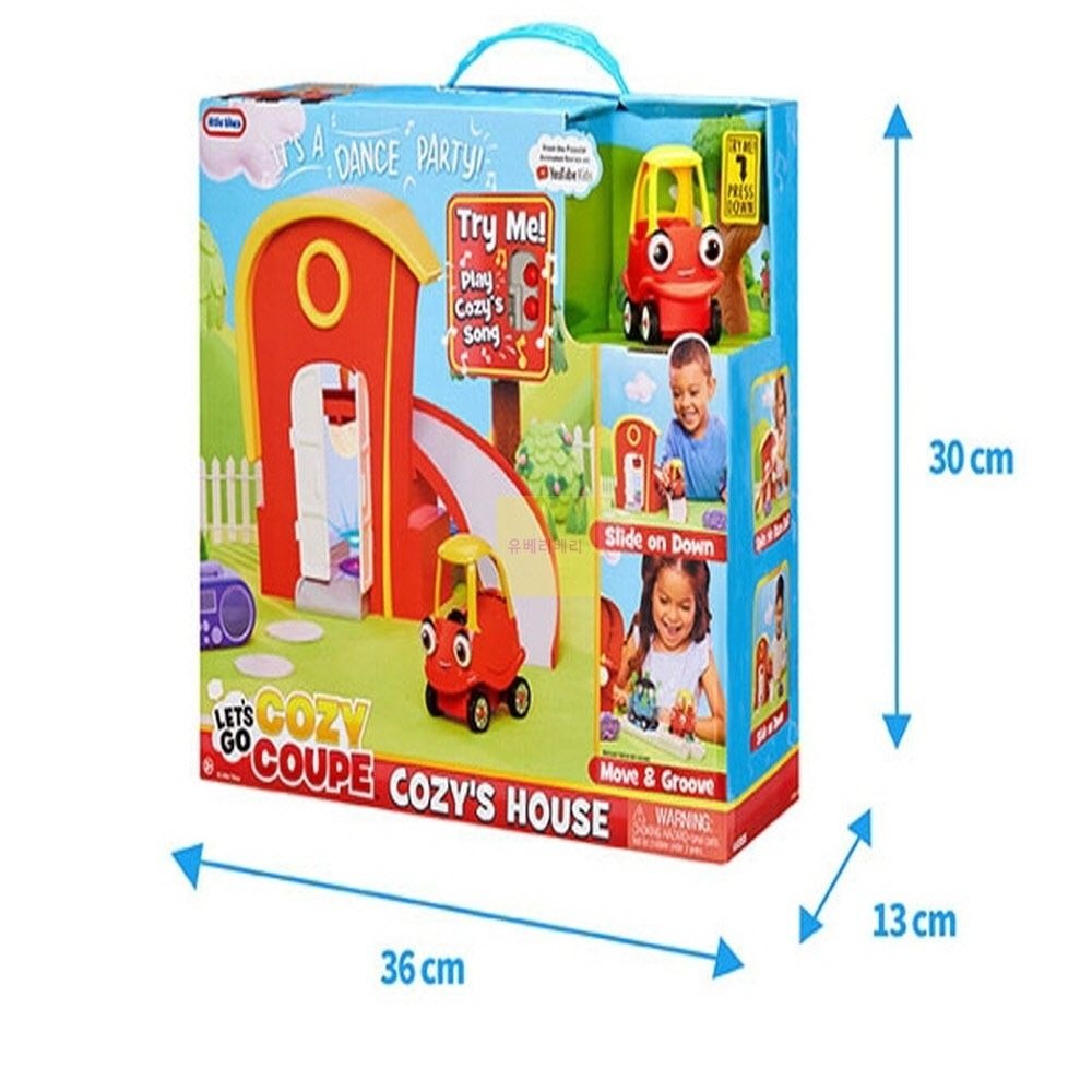 유베리굿 리틀타익스 레츠고 코지하우스+1카 남아선물 조카선물 모형놀이 가정어린이집인테리어 실내미끄럼틀