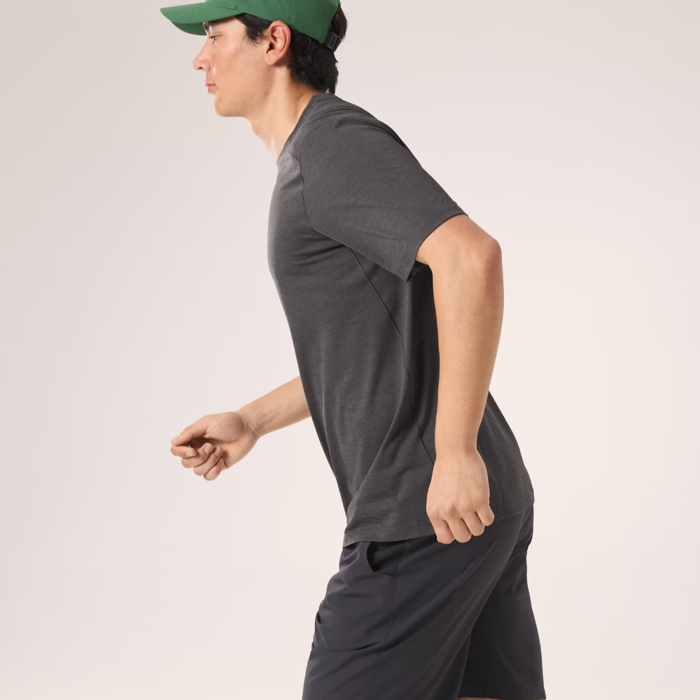 아크테릭스 25SS 코막 크루 SS 맨 남자 러닝 등산 반팔 티셔츠 아웃도어