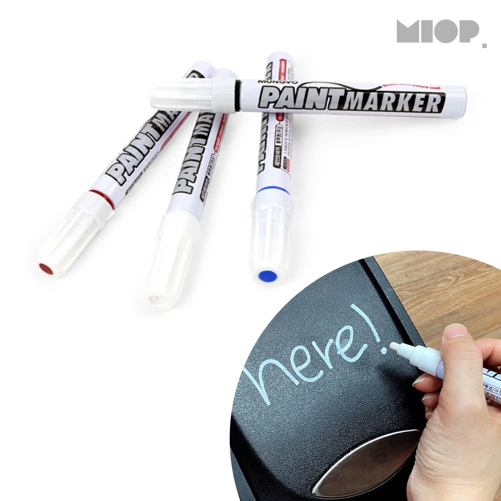 [미오피협력사]미오피 페인트마카 단색 낱개 1개 컬러마카 유성페인트마카 드로잉마카