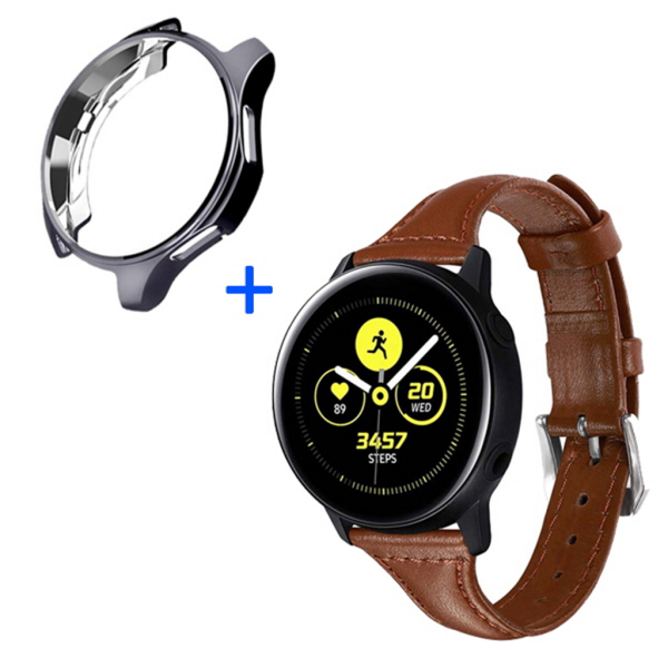 수나르 [수나르] 갤럭시기어S3 프론티어 46mm 호환 슬림 컬러 케이스 가죽 시계줄 스트랩