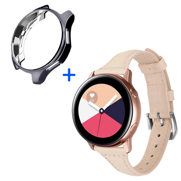 수나르 [수나르] 갤럭시기어S3 클래식 46mm 호환 슬림 컬러 케이스 가죽 시계줄 스트랩