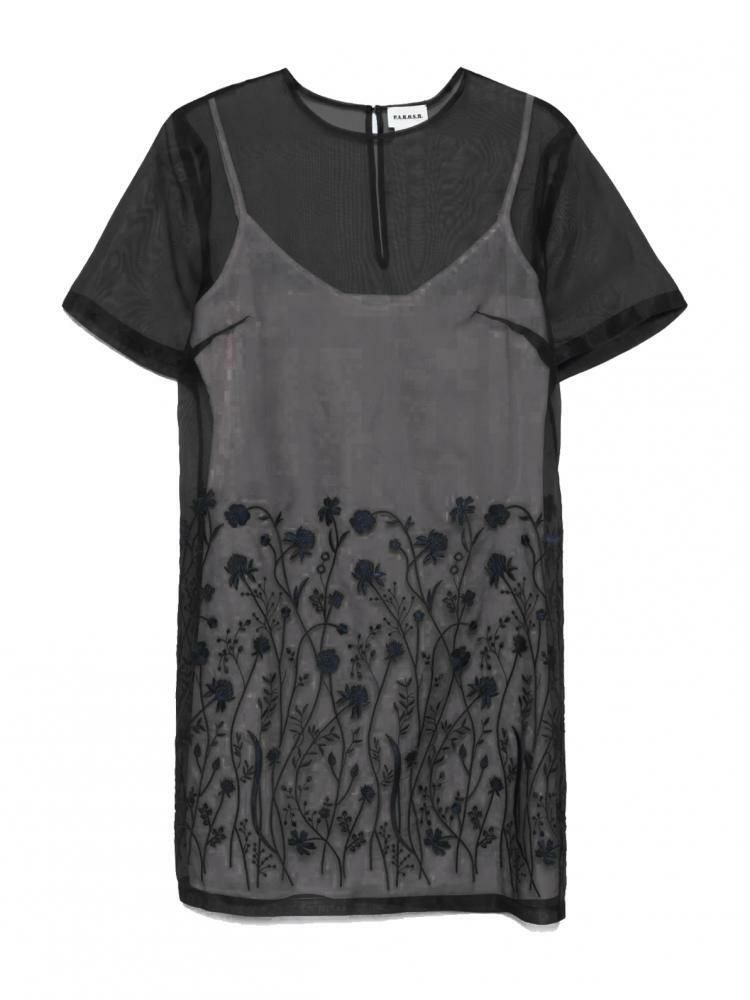 파로쉬 [관부가세포함] 라프리마 여성 원피스 Sorgente 미디 D726012SORGENTE 013 NERO /9