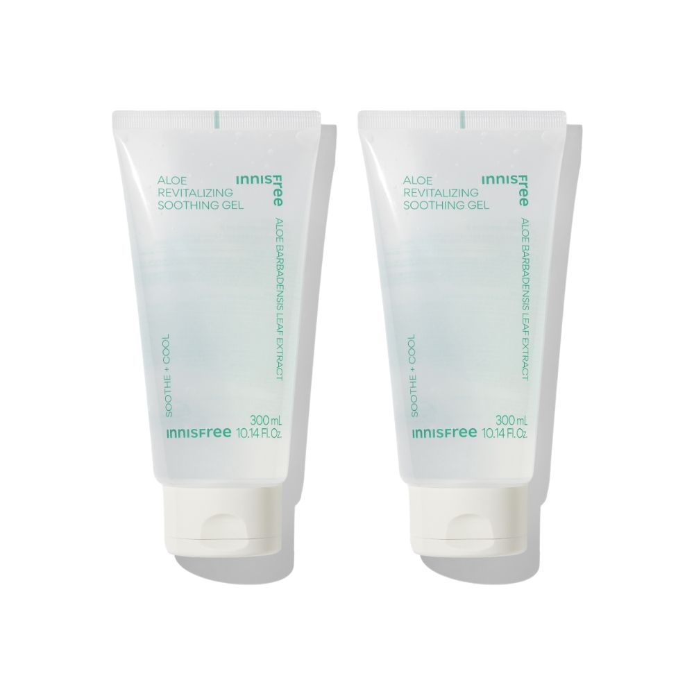 이니스프리 알로에 리바이탈라이징 수딩젤 300mL 2개