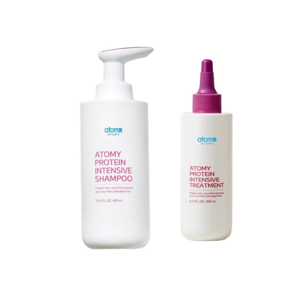 애터미 프로틴 인텐시브 샴푸 400ml+트리트먼트 200ml/단백질샴푸